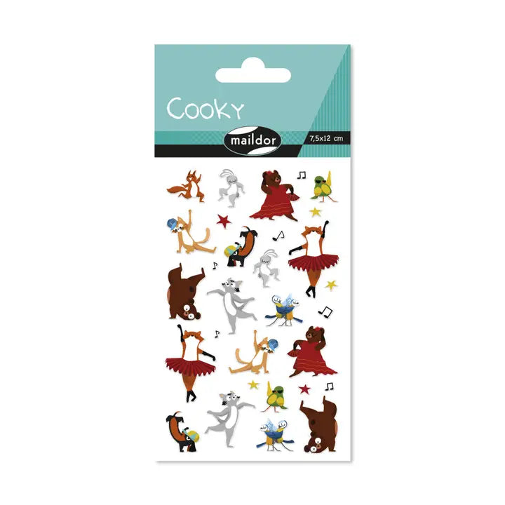 Autocollants  Cooky Danseuses MAILDOR