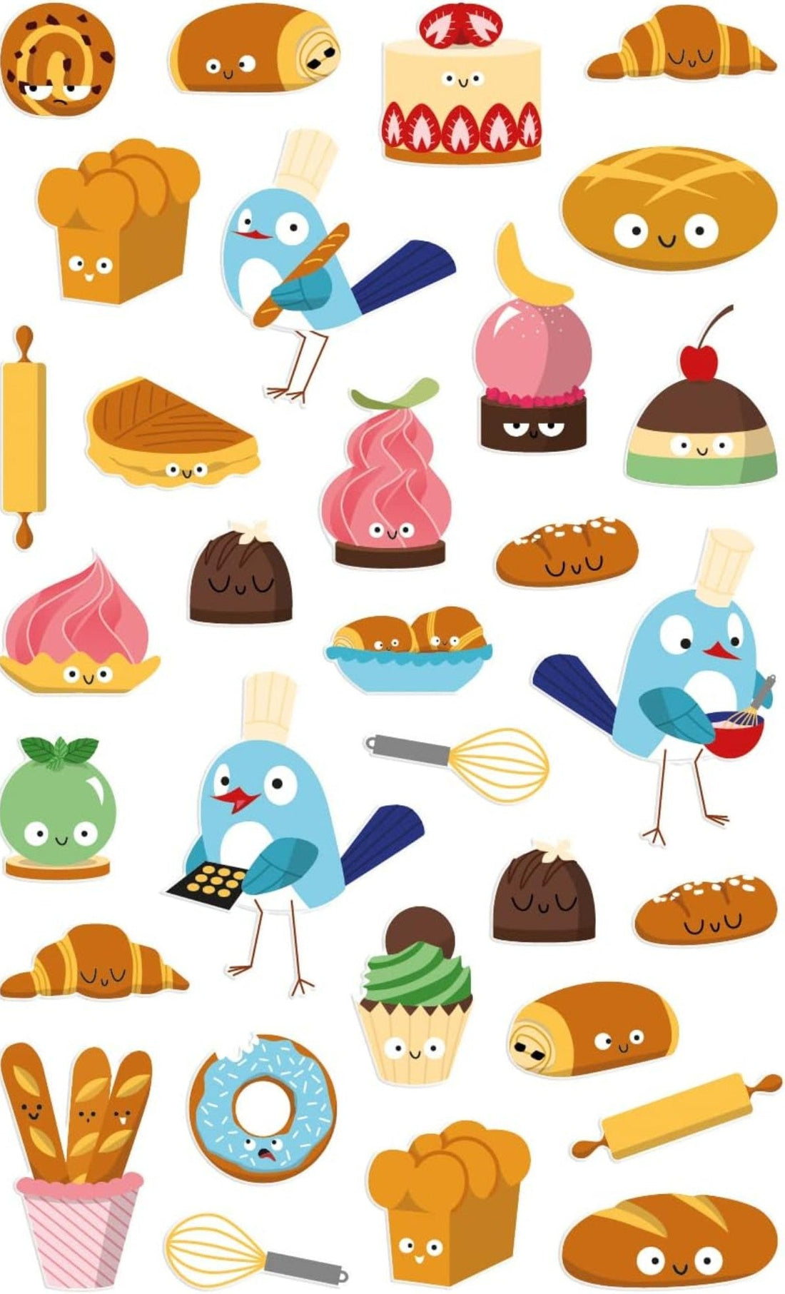 Autocollants  Cooky  Pâtisseries MAILDOR