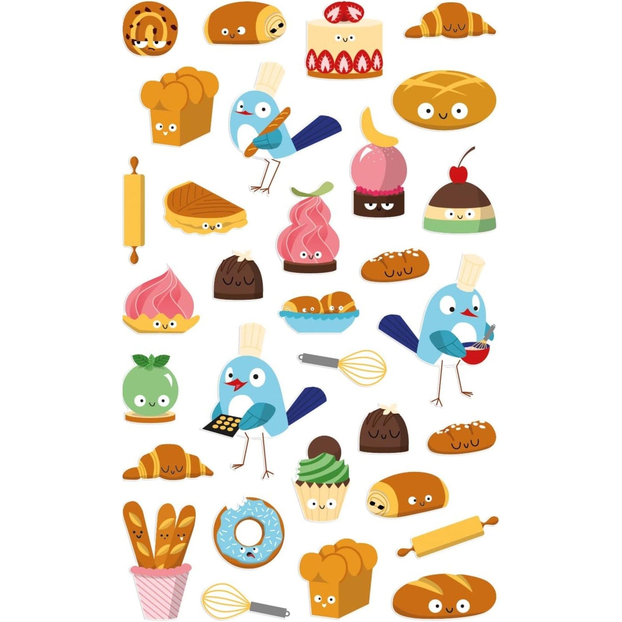Autocollants  Cooky  Pâtisseries MAILDOR