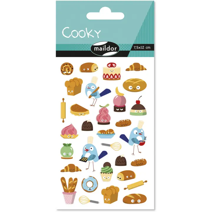 Autocollants  Cooky  Pâtisseries MAILDOR