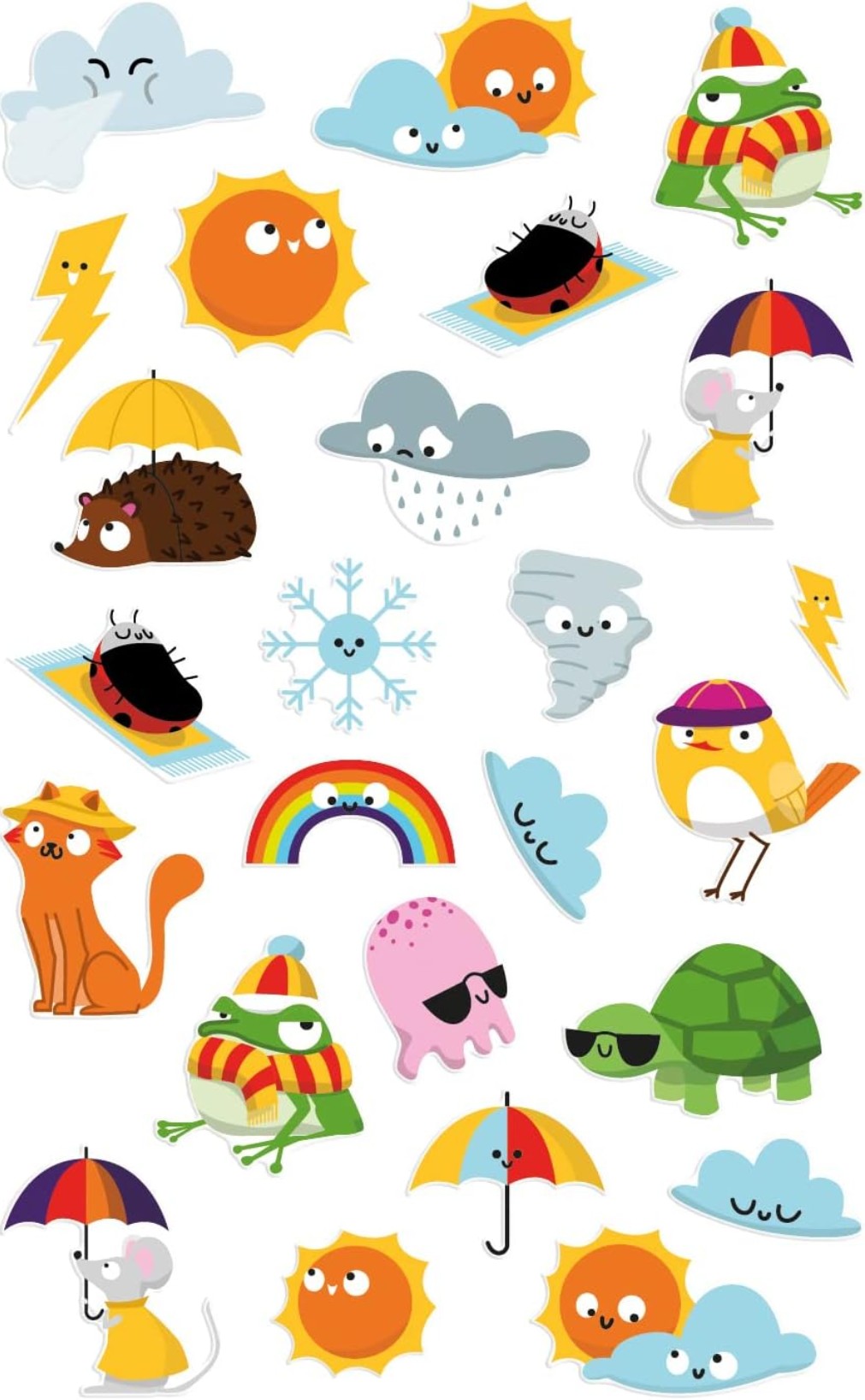 Autocollants  Cooky  Météo MAILDOR