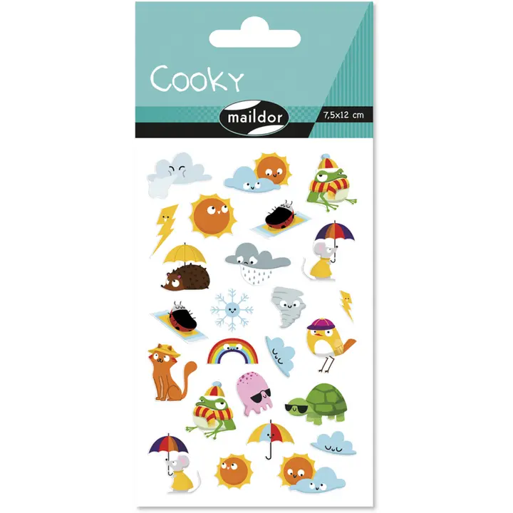 Autocollants  Cooky  Météo MAILDOR