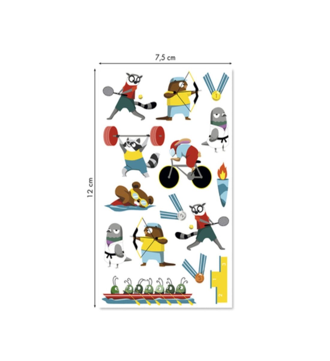 Autocollants  Cooky Jeux Olympiques MAILDOR