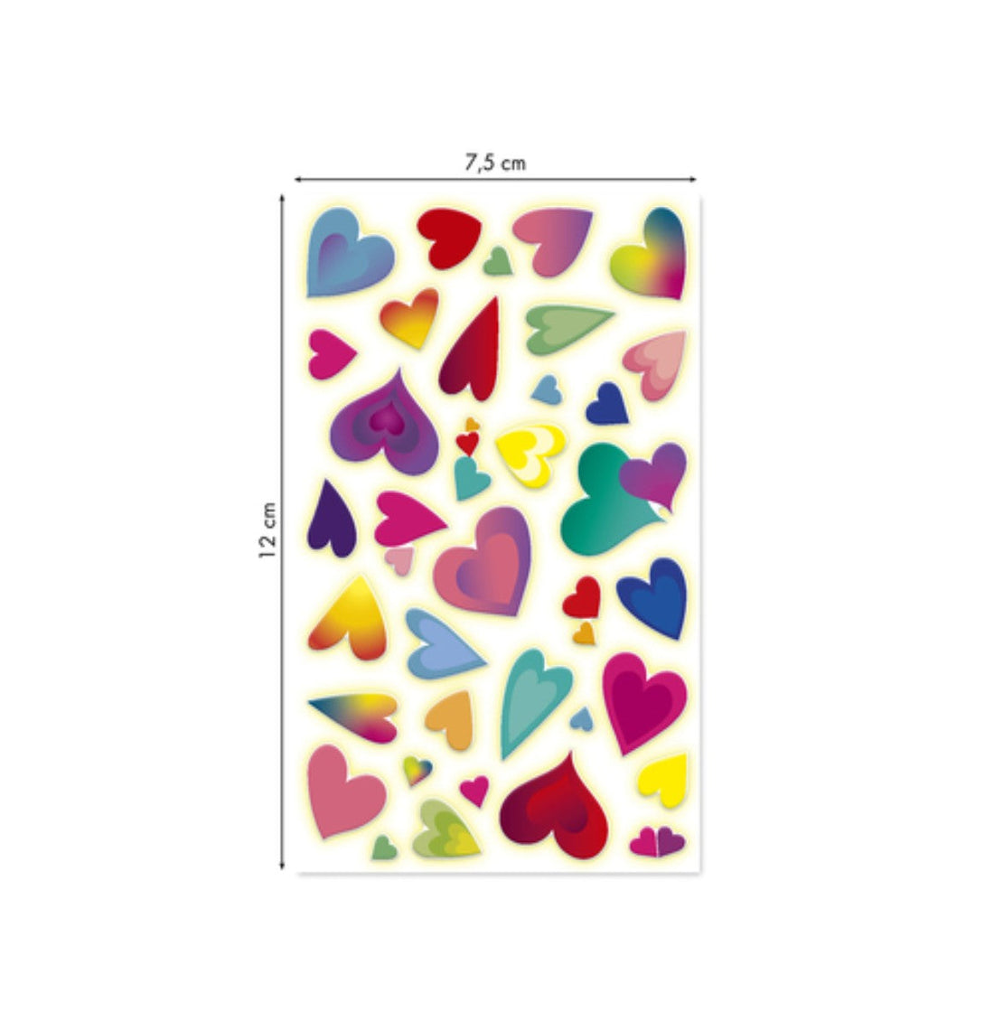 Autocollants  Cooky Coeurs MAILDOR