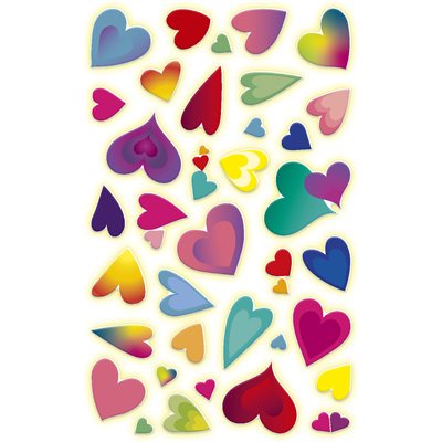 Autocollants  Cooky Coeurs MAILDOR