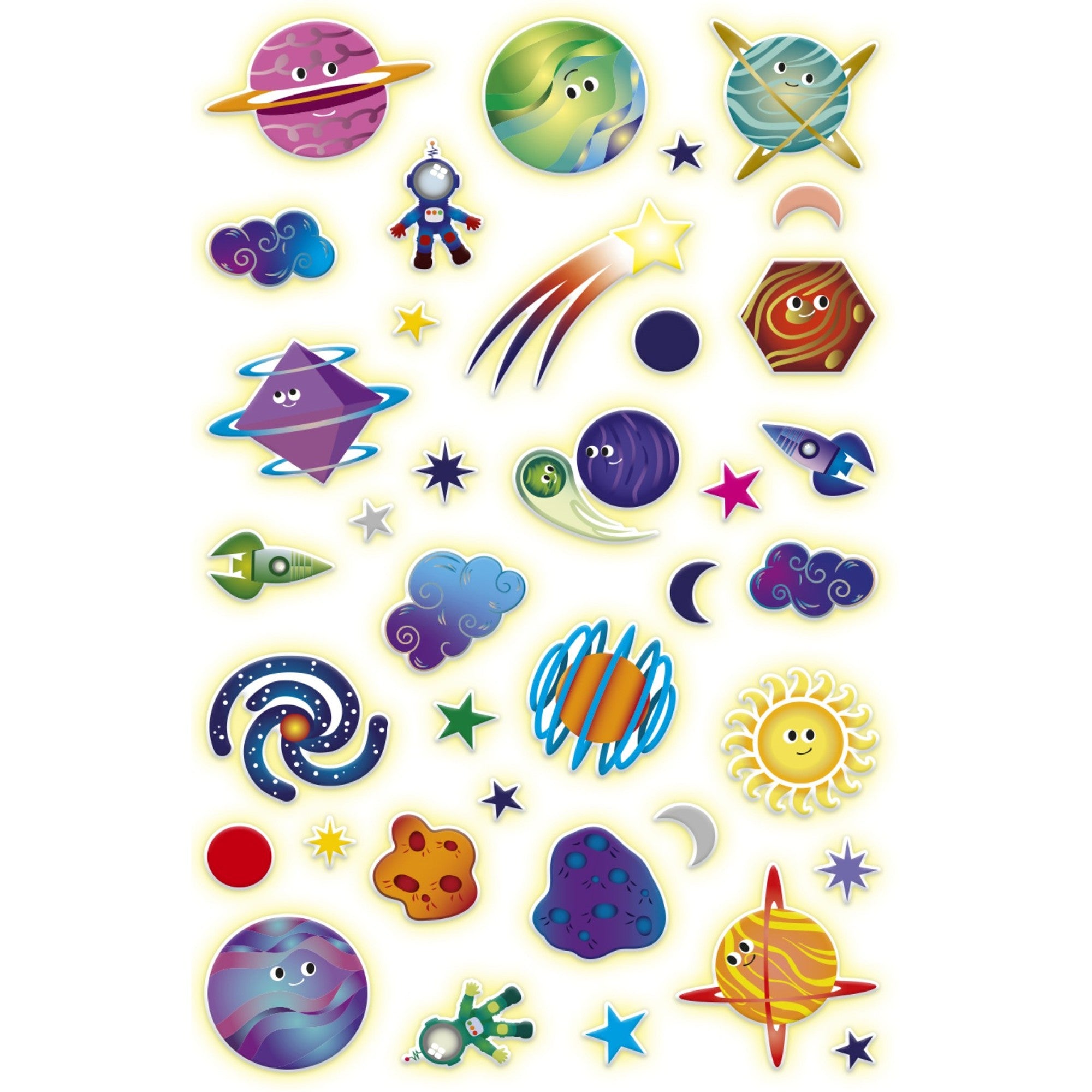 Autocollants  Cooky Planètes MAILDOR