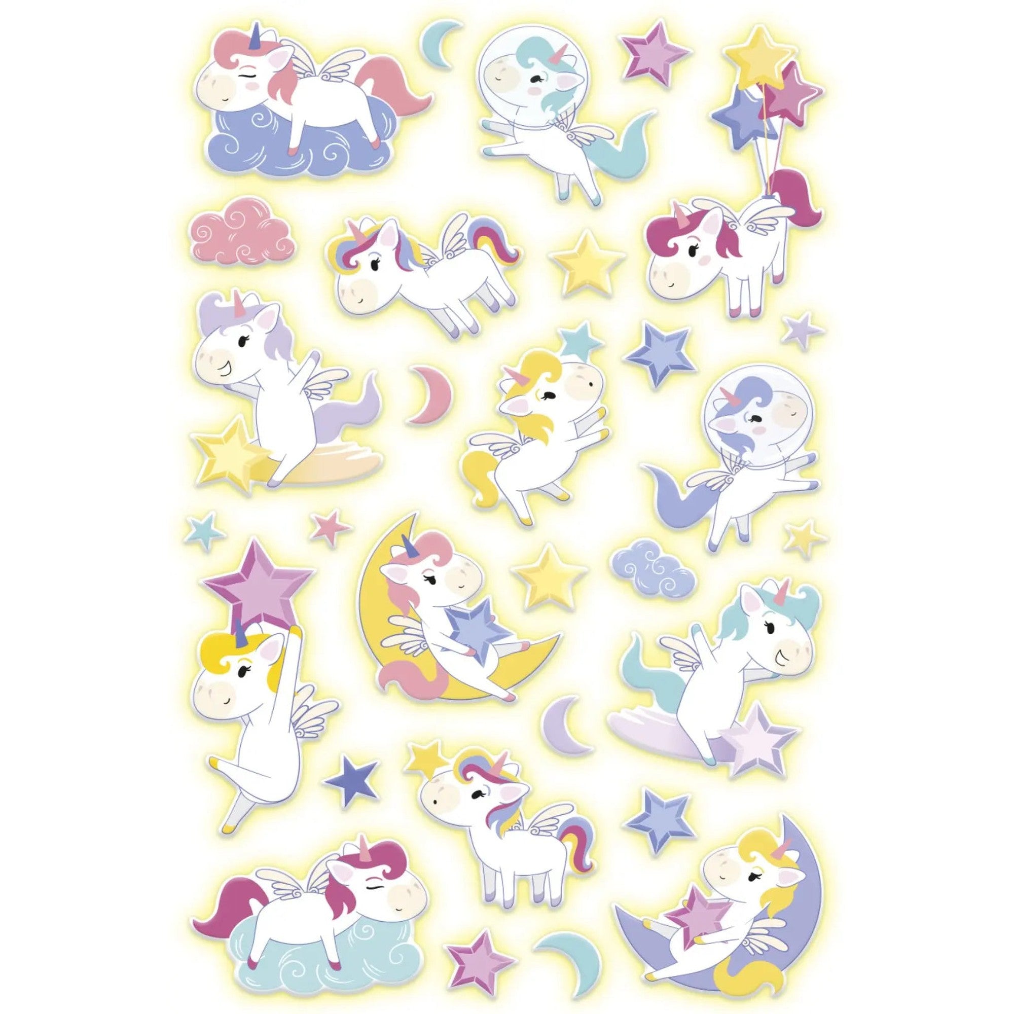 Autocollants  Cooky Licornes MAILDOR