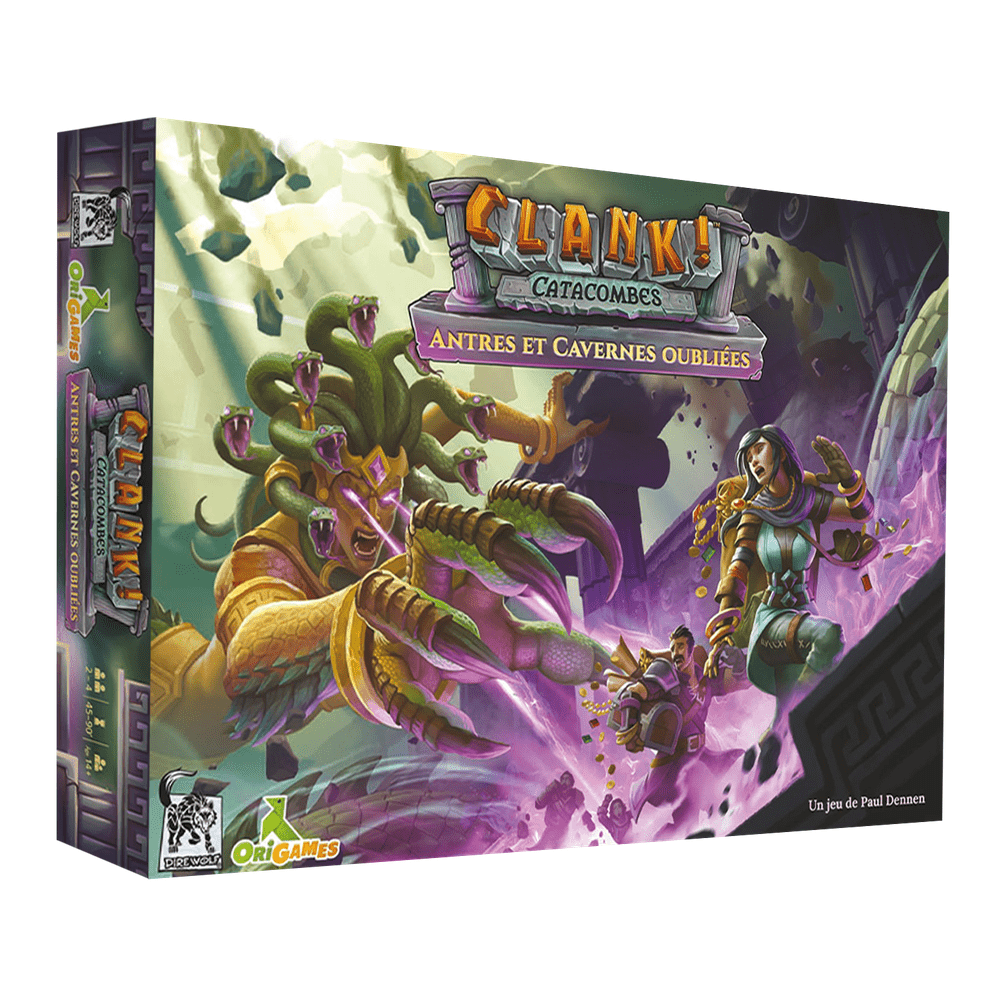 CLANK! - CATACOMBES - EXT. ANTRES ET CAVERNES OUBLIÉES ORIGAMES