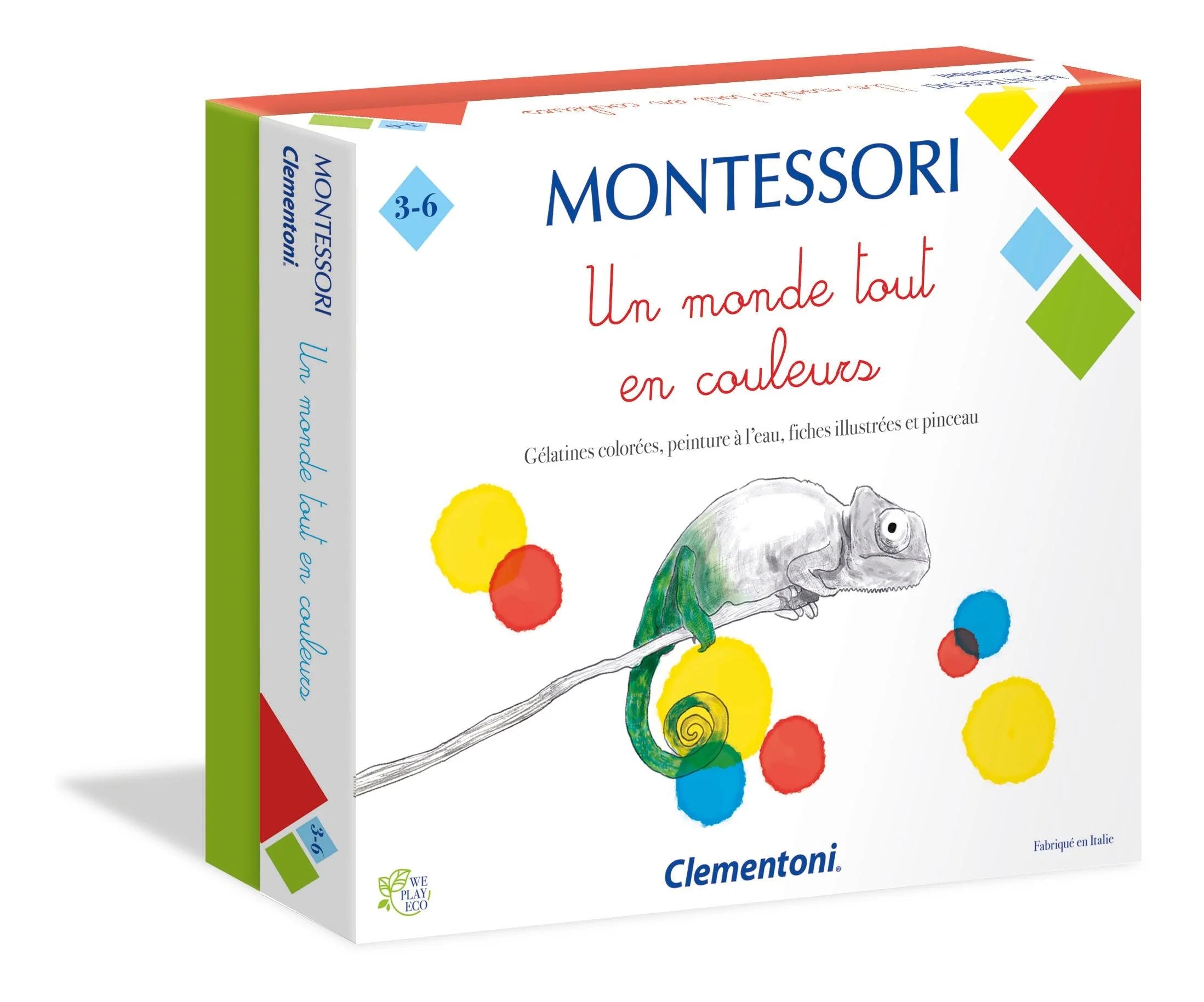 MONTESSORI-UN MONDE TOUT EN COULEURS
