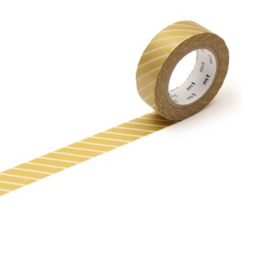 Ruban Washi 15mmx7m Rayure Or MT TAPES