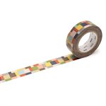 Ruban Washi 15mmx7m Mosaïque MT TAPES