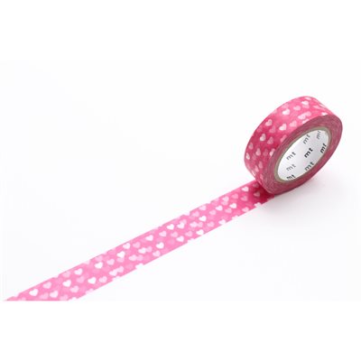 Ruban Washi 15mmx7m Coeur MT TAPES