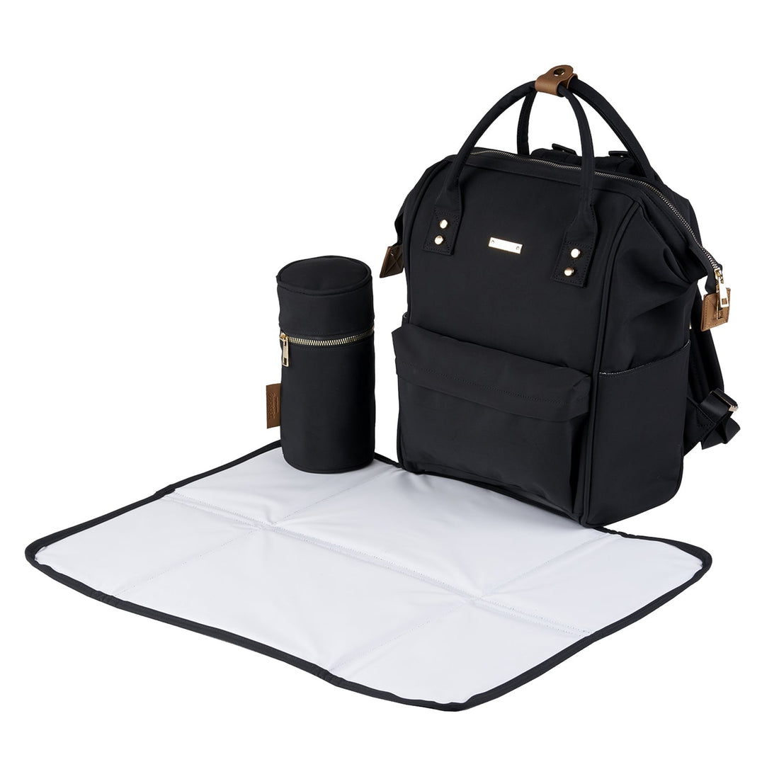 SAC À LANGER ET À DOS - NOIR BABABING