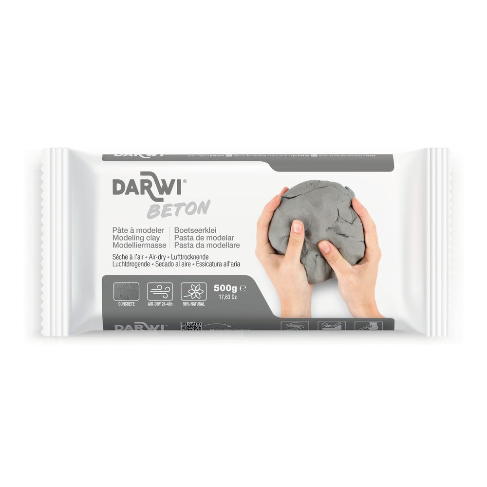 Beton Pâte à Modeler Auto-Séchante 500 G DARWI