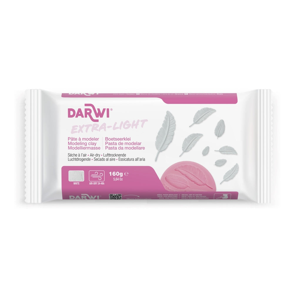 Pâte à Modeler Extra Légère Auto-séchant 160 G DARWI