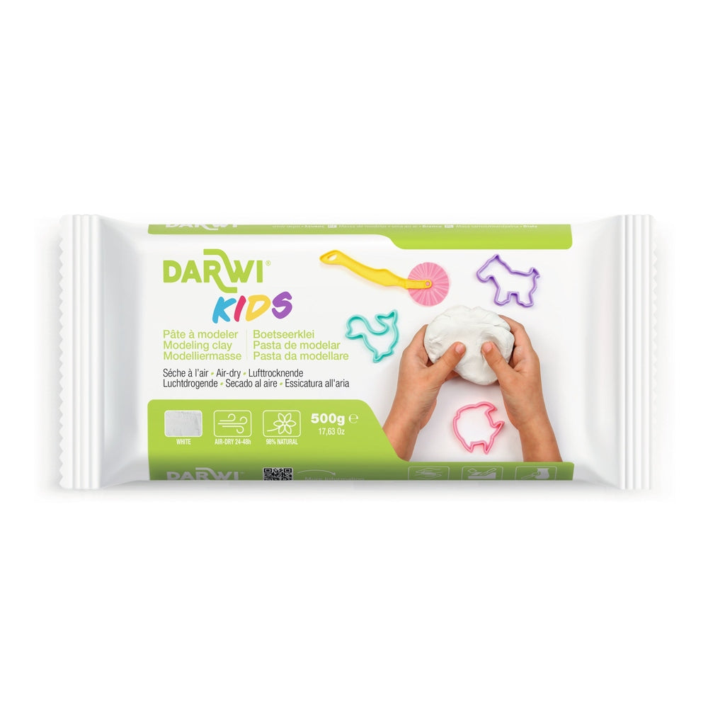 Pâte à modeler auto-séchant pour enfants 500 G DARWI