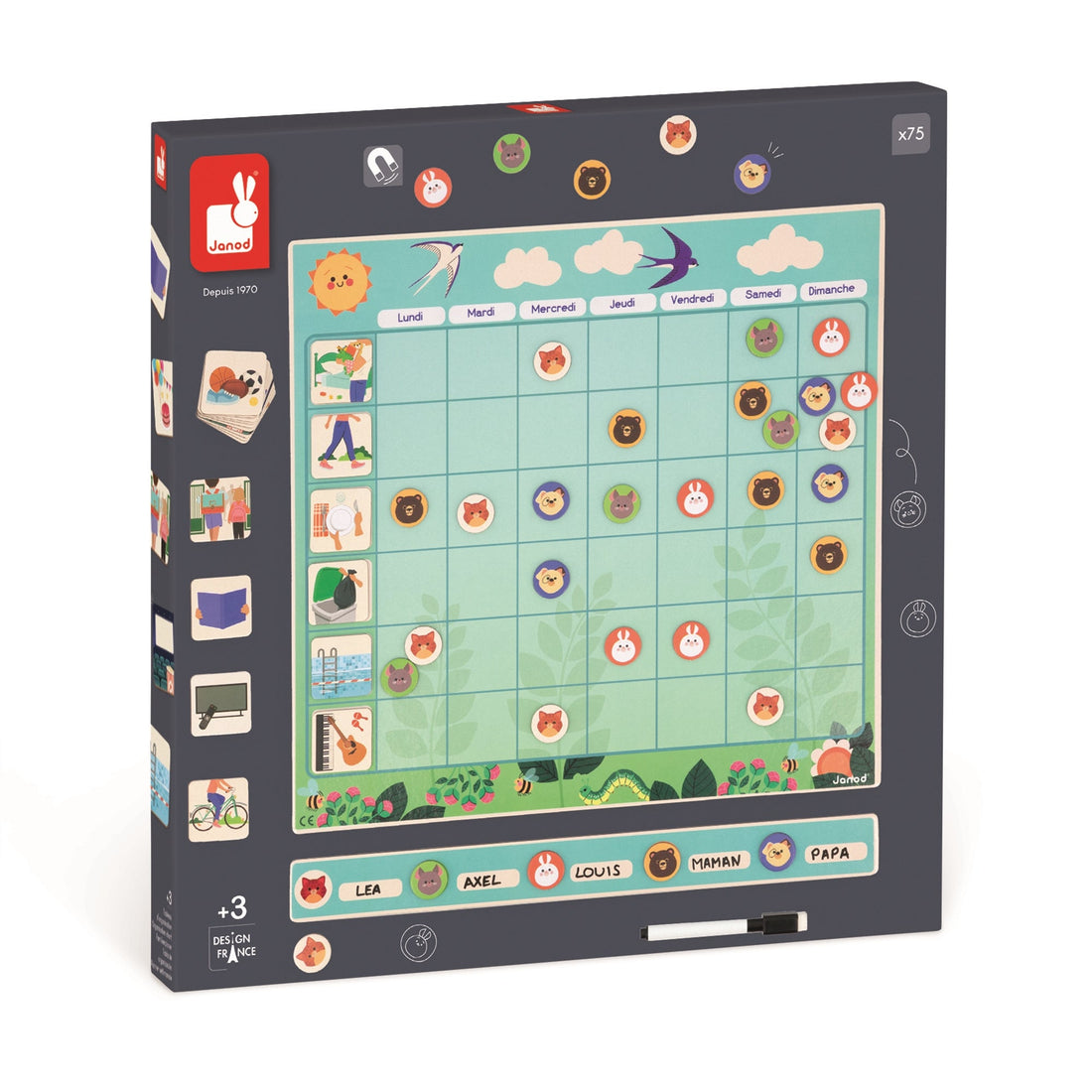 TABLEAU D'ORGANISATION JANOD