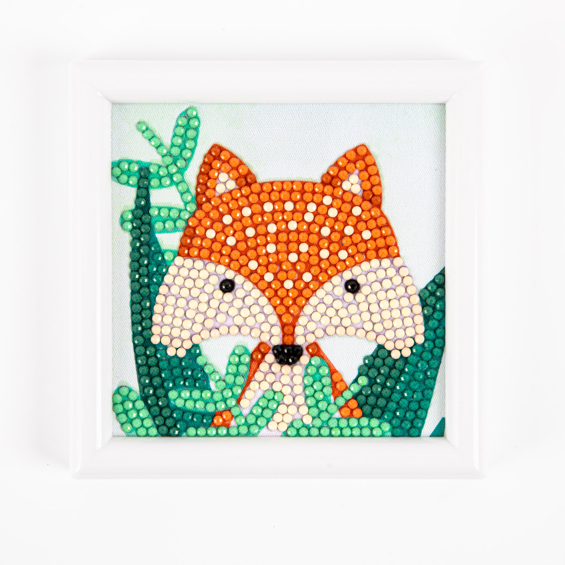 Woodland Fox with frame 20x16x6 DIAMOND DOTZ