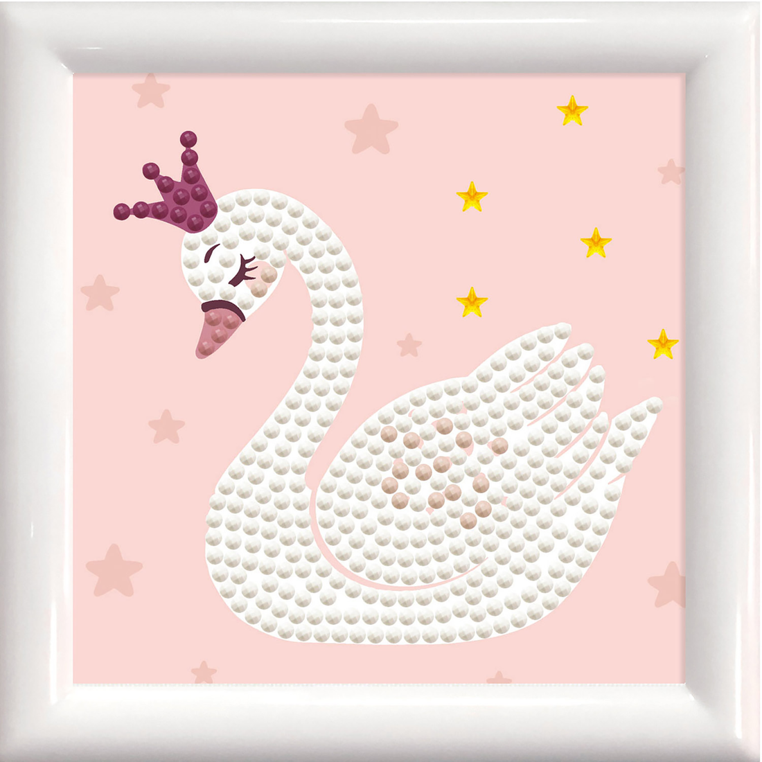 Swan Princess 10,2x10,2 DIAMOND DOTZ