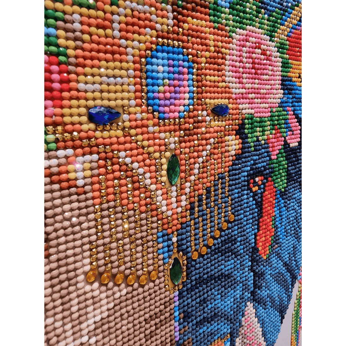 ÉLÉPHANT BOHÈME (16.14" x 20.08" - 41cm x 51cm) DIAMOND DOTZ