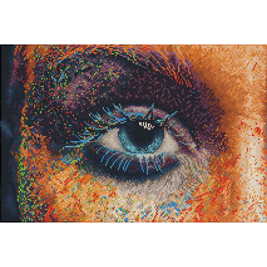 Love 2 Voir arcs-en-ciel (15,75 X 23,62 - 40Cm X 60Cm) DIAMOND DOTZ
