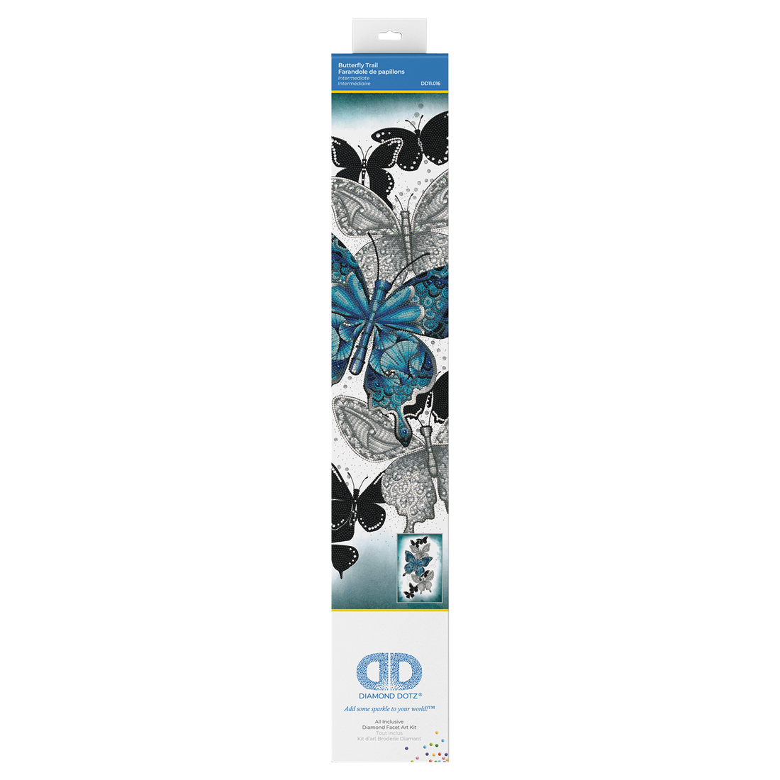 Sentier des Papillons 55X80 DIAMOND DOTZ