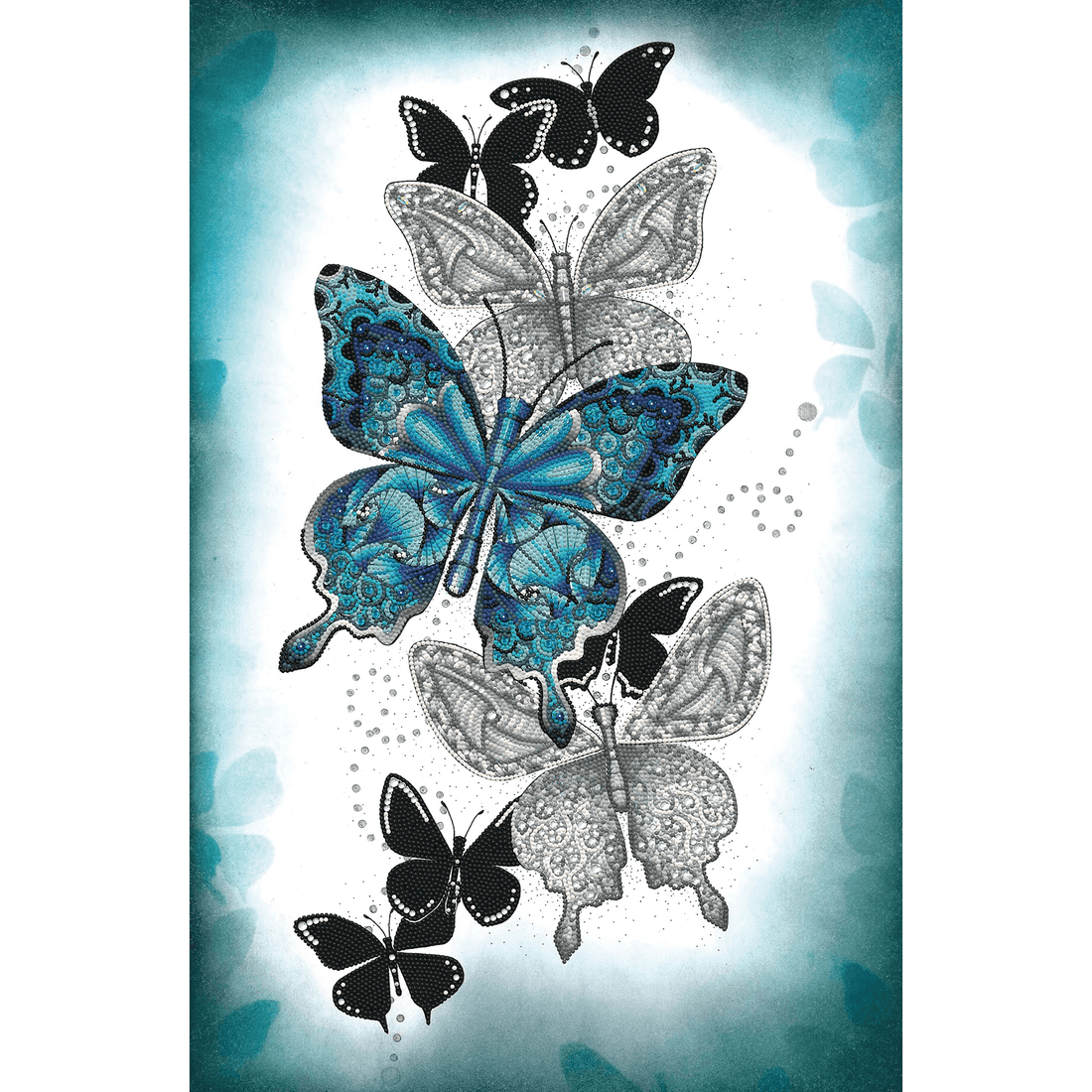 Sentier des Papillons 55X80 DIAMOND DOTZ