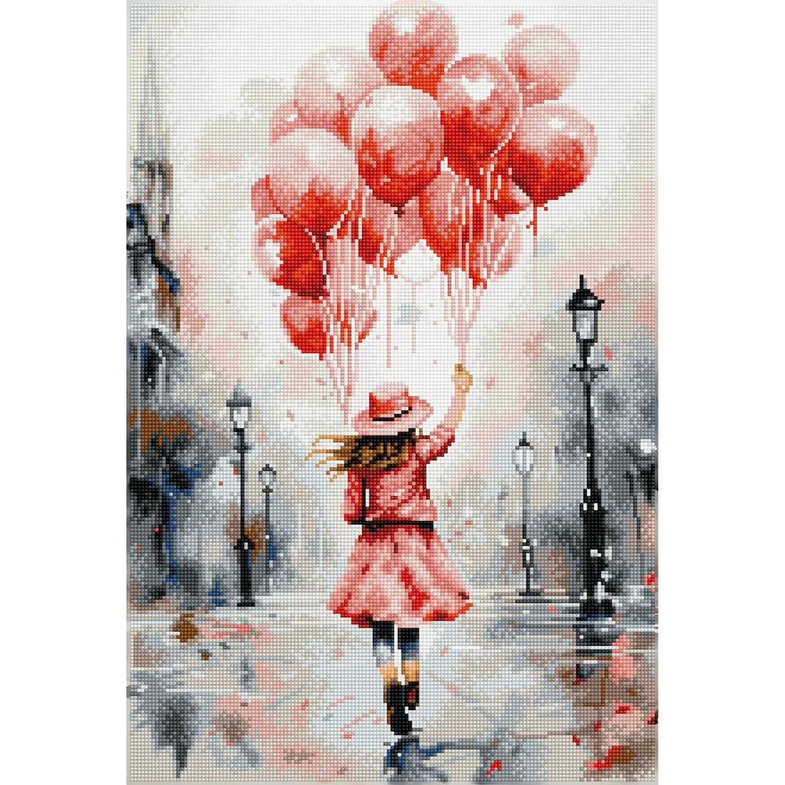 CÉLÉBRATION (24.2" x 16.4" - 62cm x 42cm) DIAMOND DOTZ
