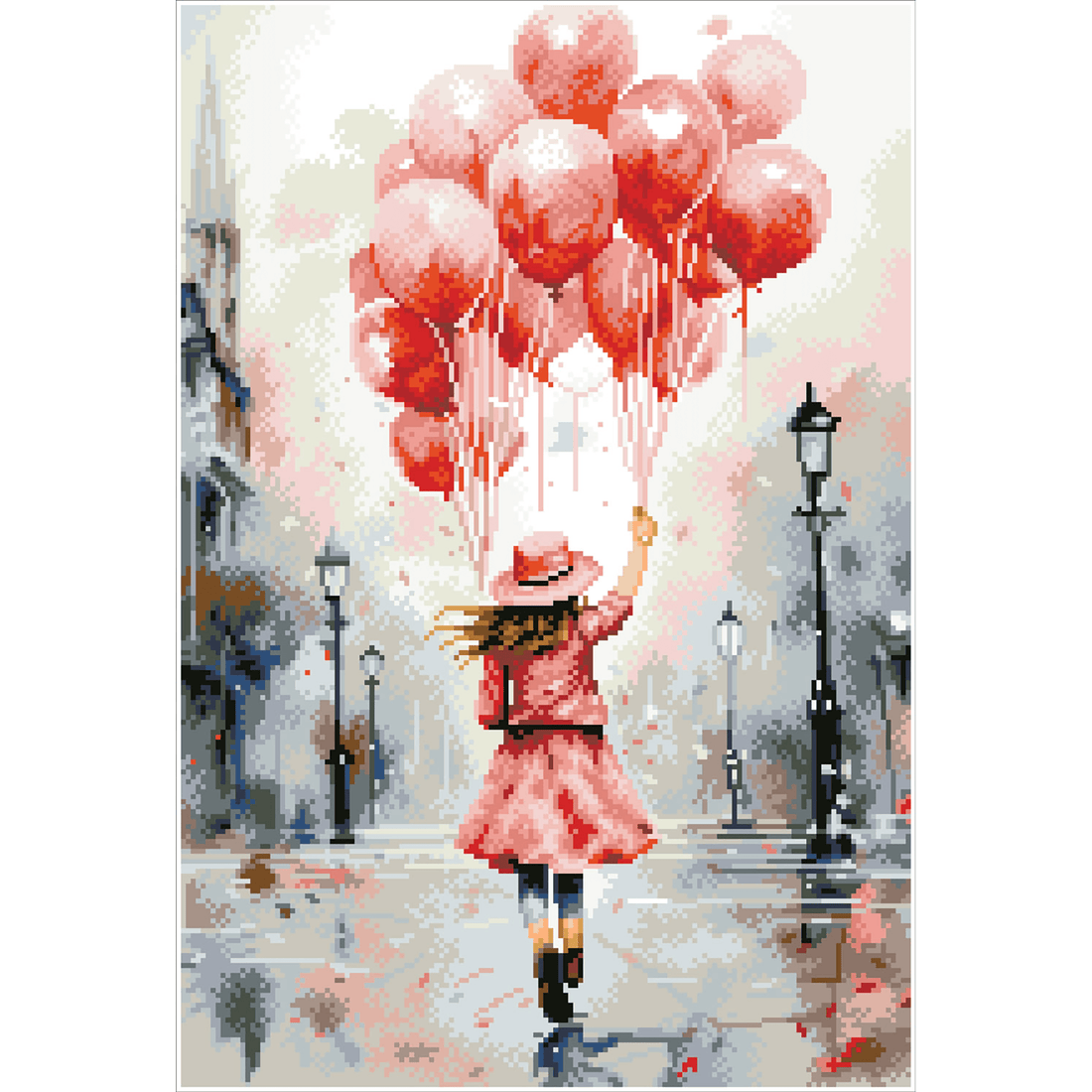 CÉLÉBRATION (24.2" x 16.4" - 62cm x 42cm) DIAMOND DOTZ