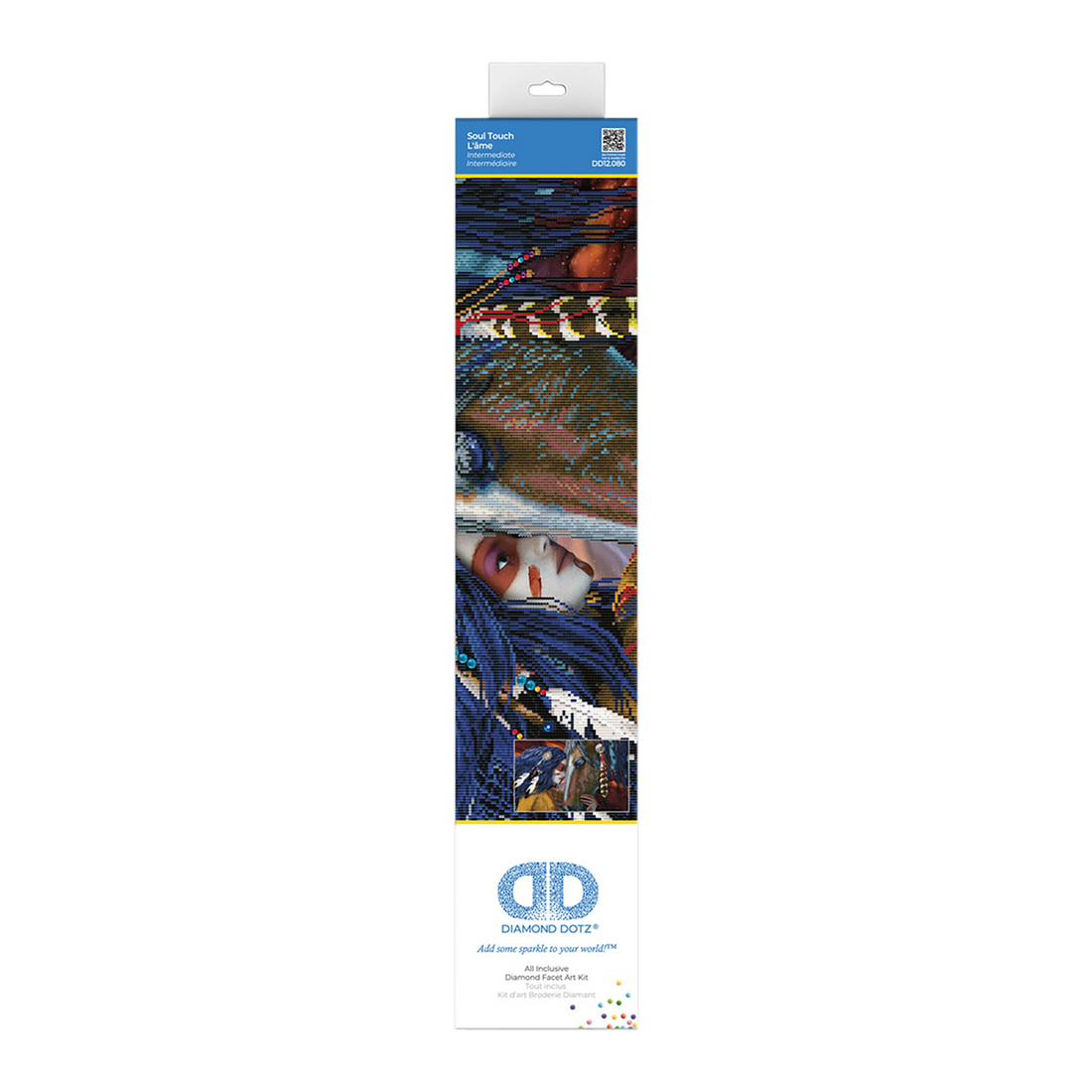 TOUCHÉ DE L'ÂME (16.4" x 26.1" - 42cm x 67cm) DIAMOND DOTZ