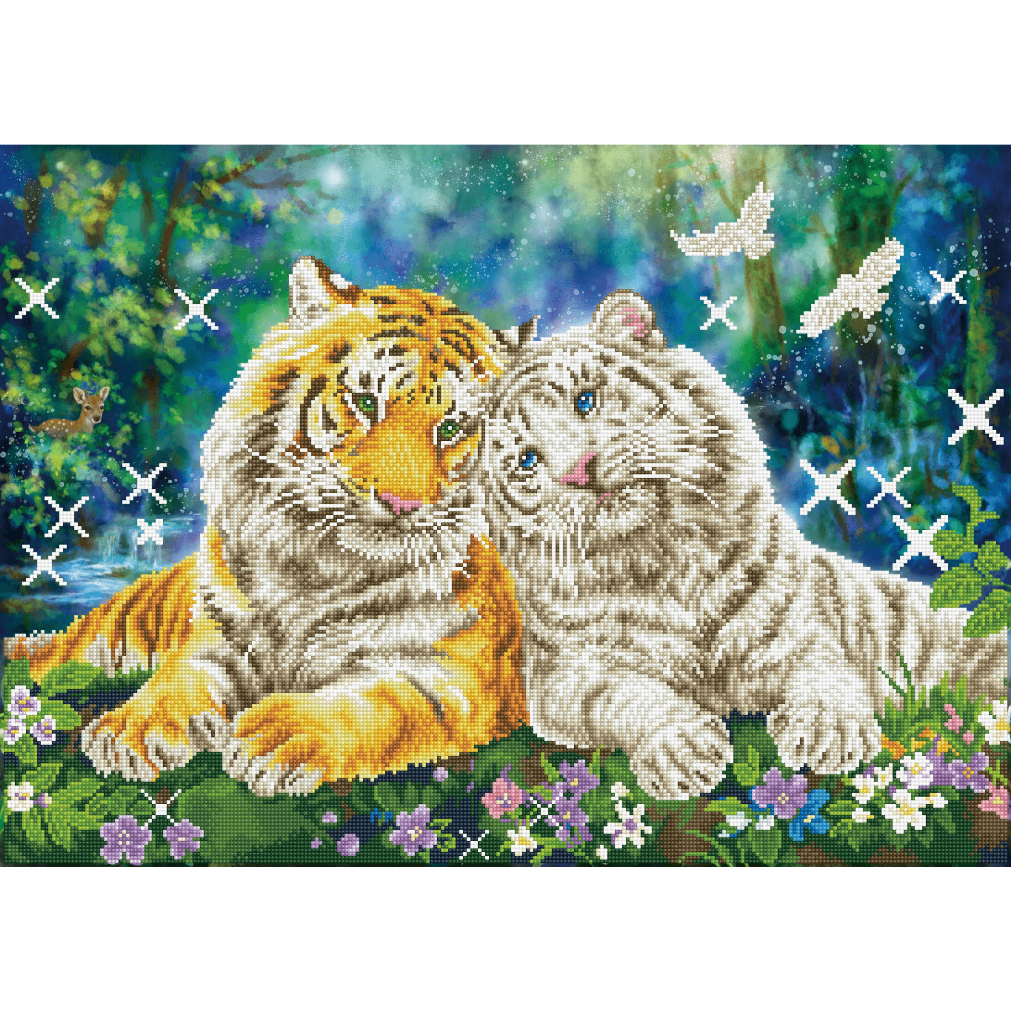 Tigre Smooch 63X85 DIAMOND DOTZ