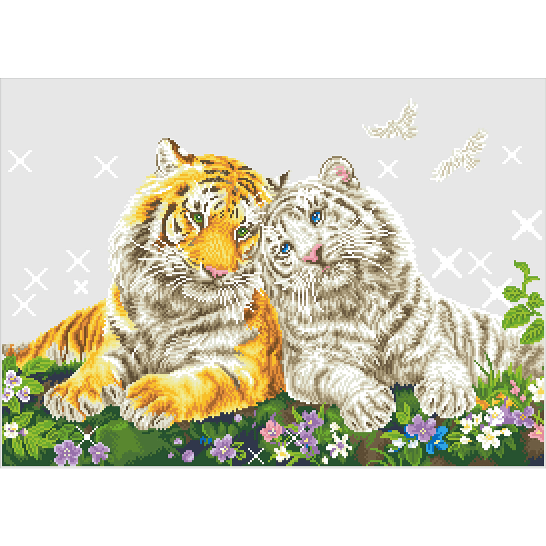 Tigre Smooch 63X85 DIAMOND DOTZ