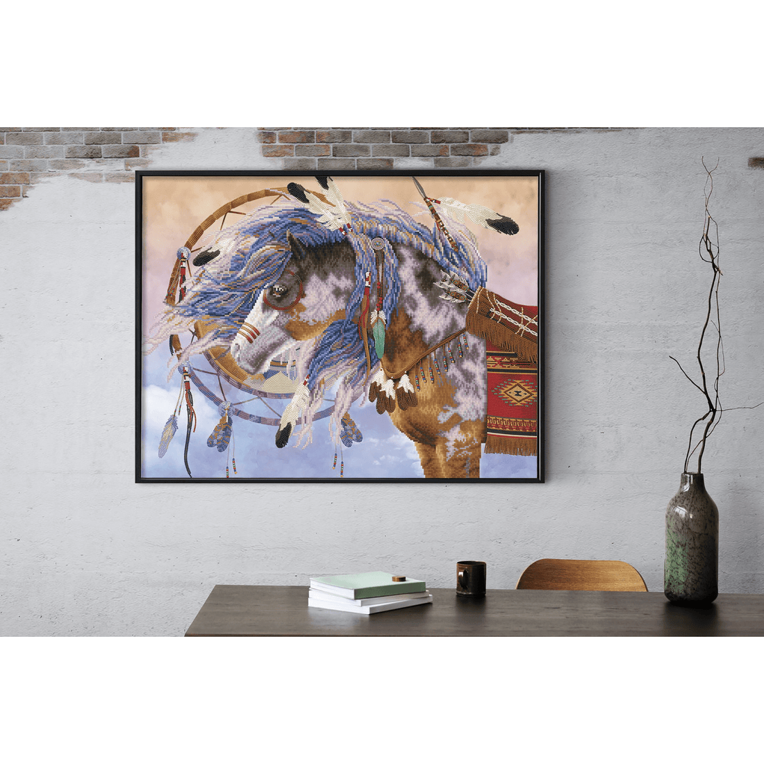 TISSEUR DE RÊVE (22.4" x 29.5" - 55,8cm x 73,6cm) DIAMOND DOTZ