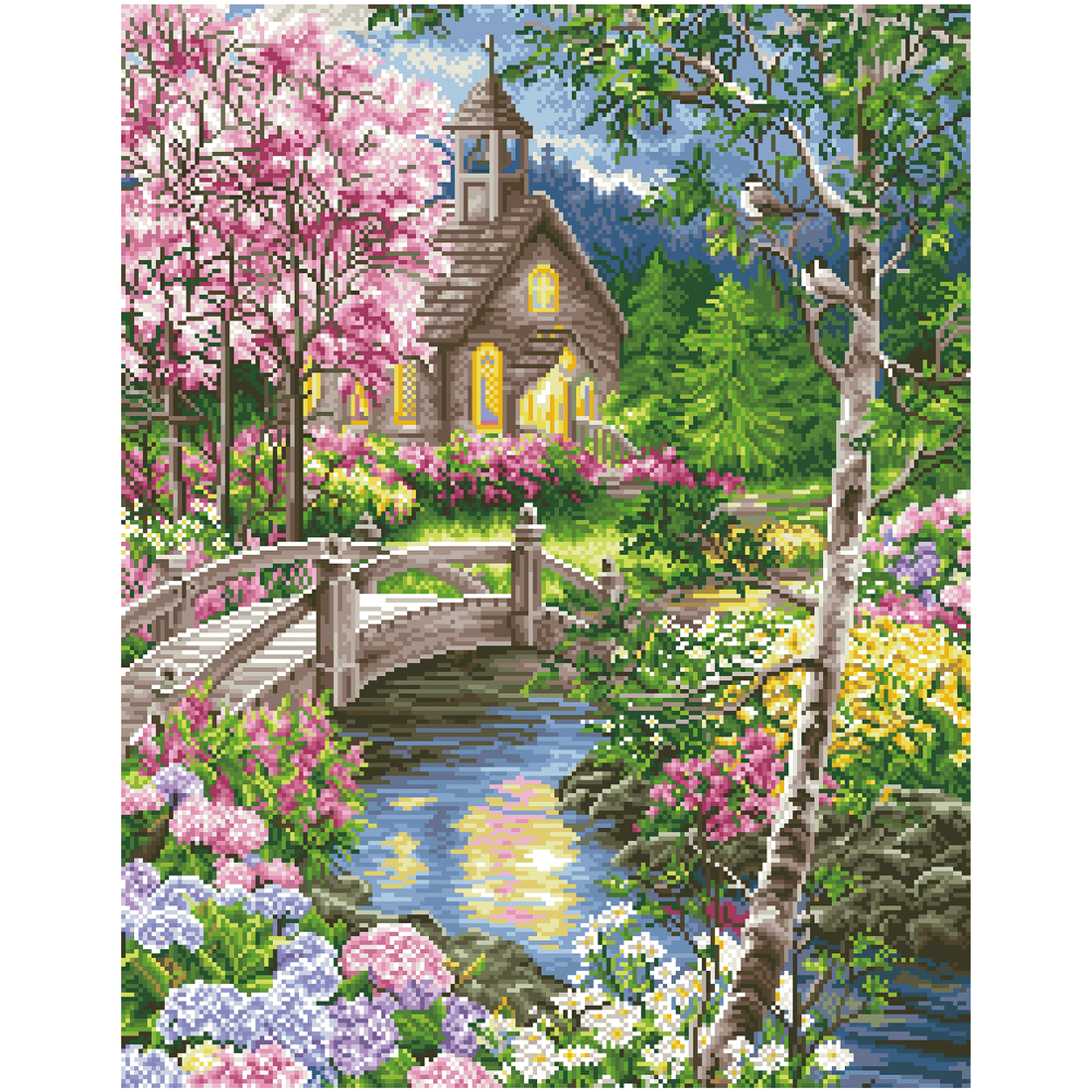Path to Worship 56x71 DIAMOND DOTZ