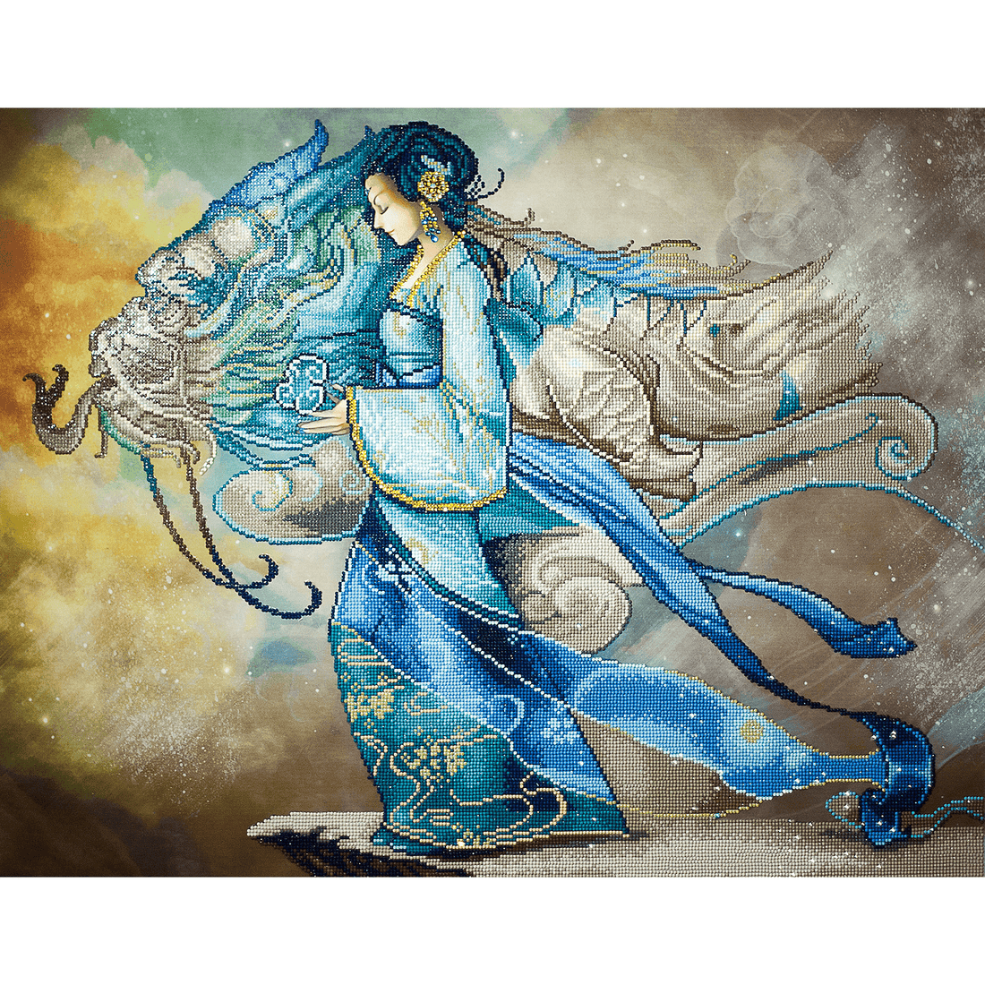 Princesse Dragon 93X75 DIAMOND DOTZ
