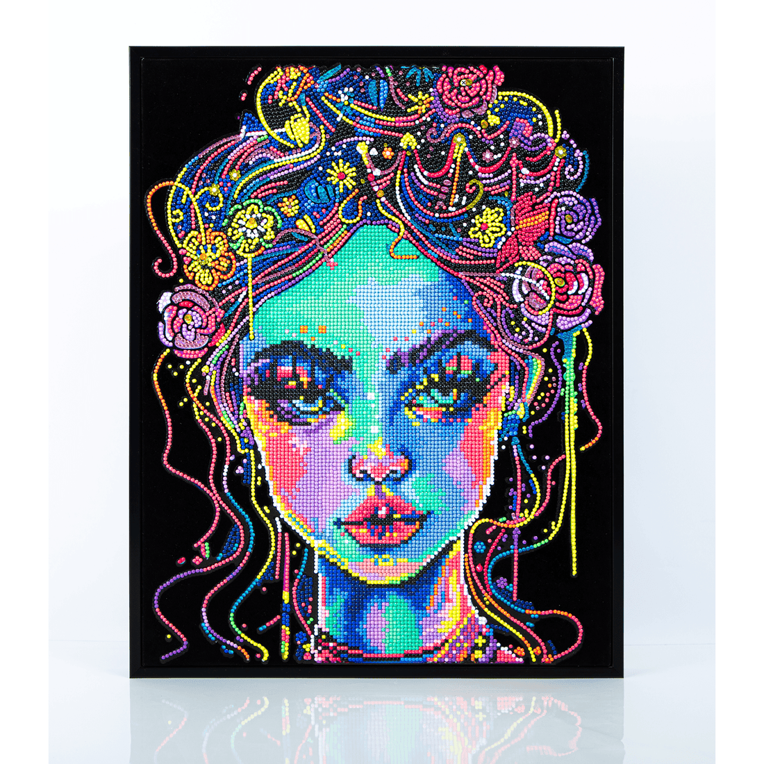 BEAUTÉ ÉLECTRIQUE NÉON (17.1" x 21.1" - 43,5cm x 53,7cm) DIAMOND DOTZ