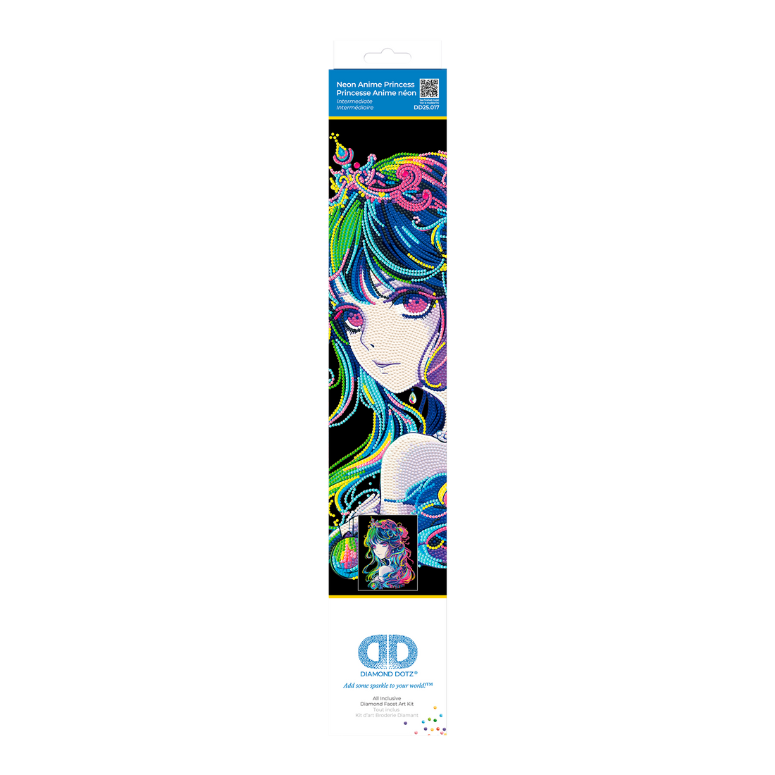 MANGA NÉON (17.1" x 21.1" - 43,5cm x 53,7cm) DIAMOND DOTZ