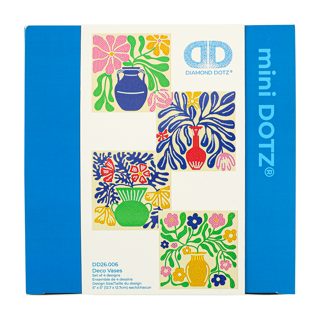 MINI DOTZ - VASES DÉCO DIAMOND DOTZ