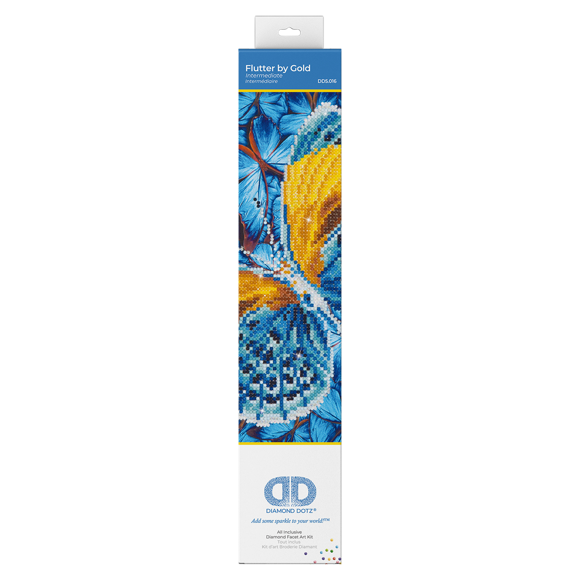 Flutter par or 38X38 DIAMOND DOTZ