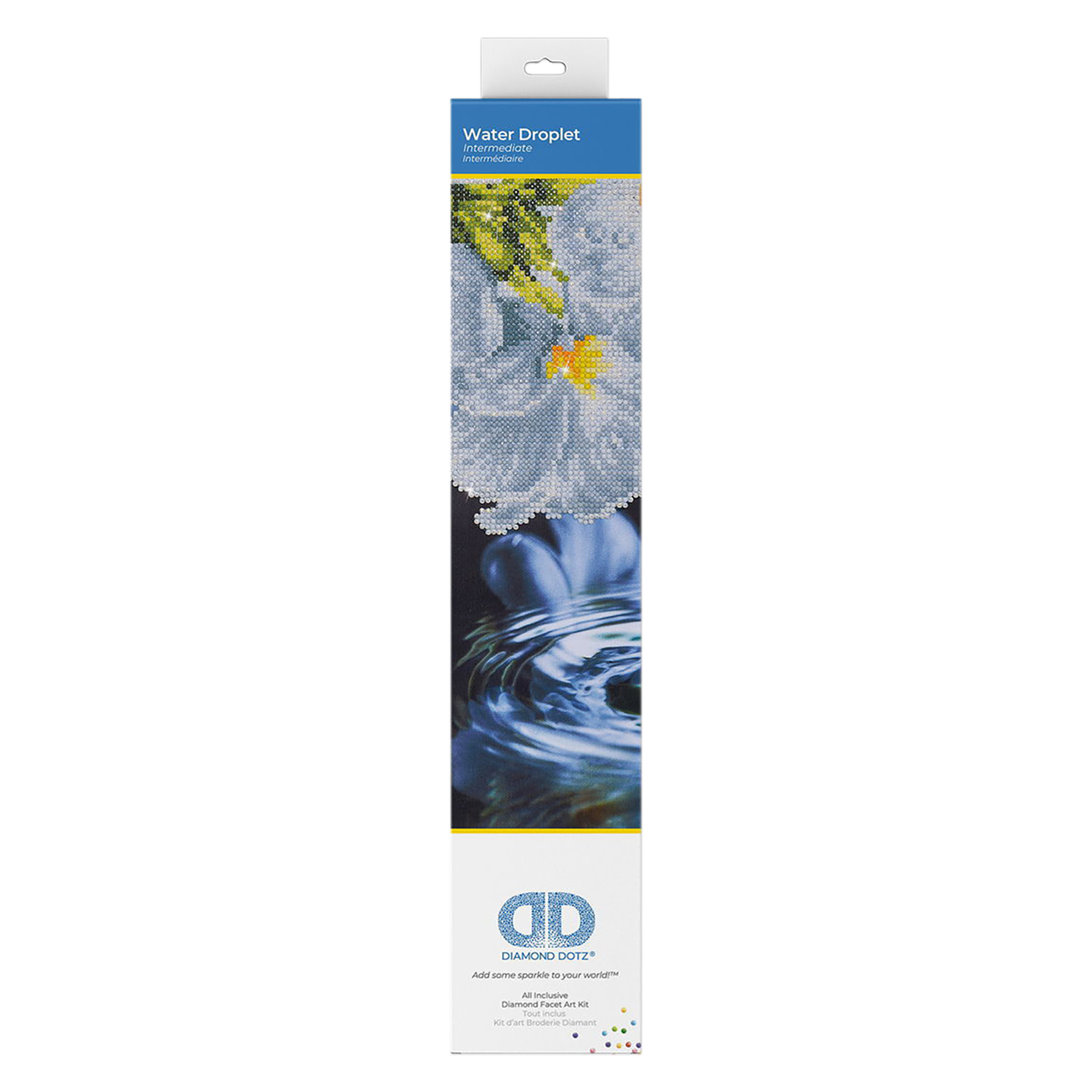 GOUTTE D'EAU (13.8" x 12.6" - 35cm x 32cm) DIAMOND DOTZ