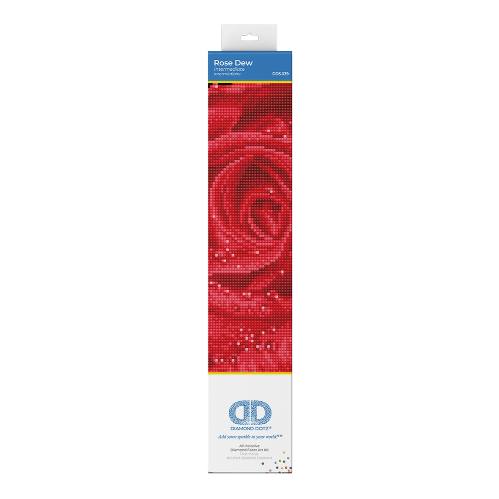 Rosée Rose 38,5X38,5 DIAMOND DOTZ