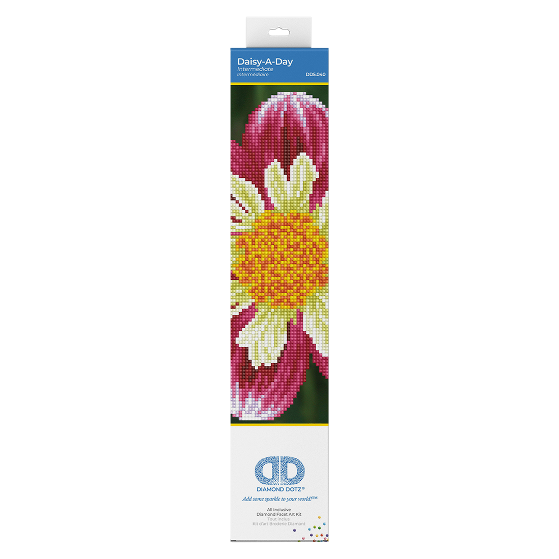 Marguerite par jour 38,5X38,5 DIAMOND DOTZ