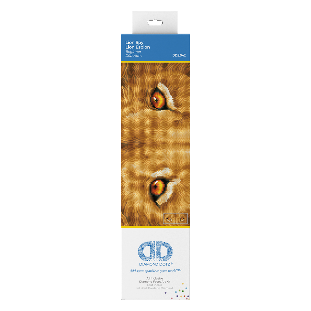 Lion Espion 50X26 DIAMOND DOTZ