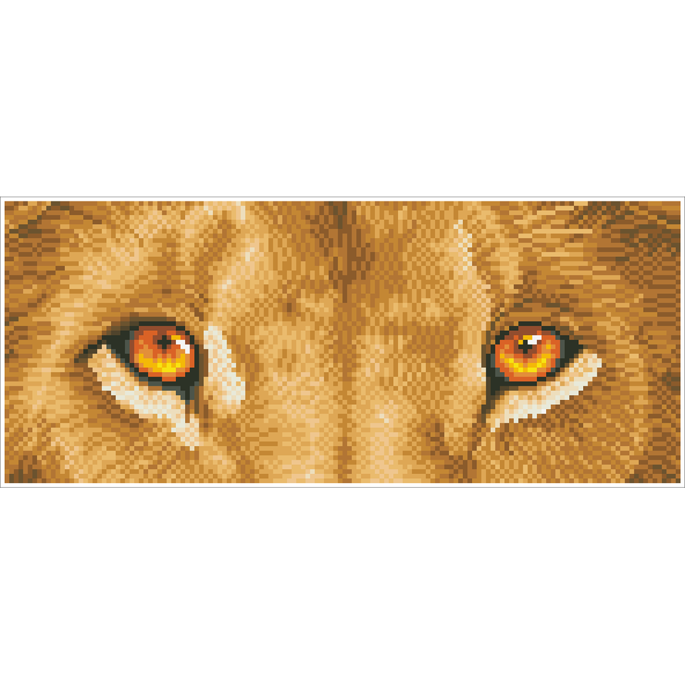 Lion Espion 50X26 DIAMOND DOTZ