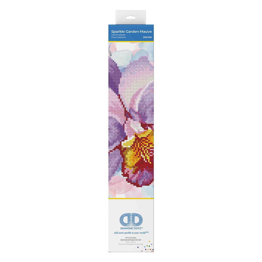 Sparkle Garden Mauve 30,5x30,5 DIAMOND DOTZ