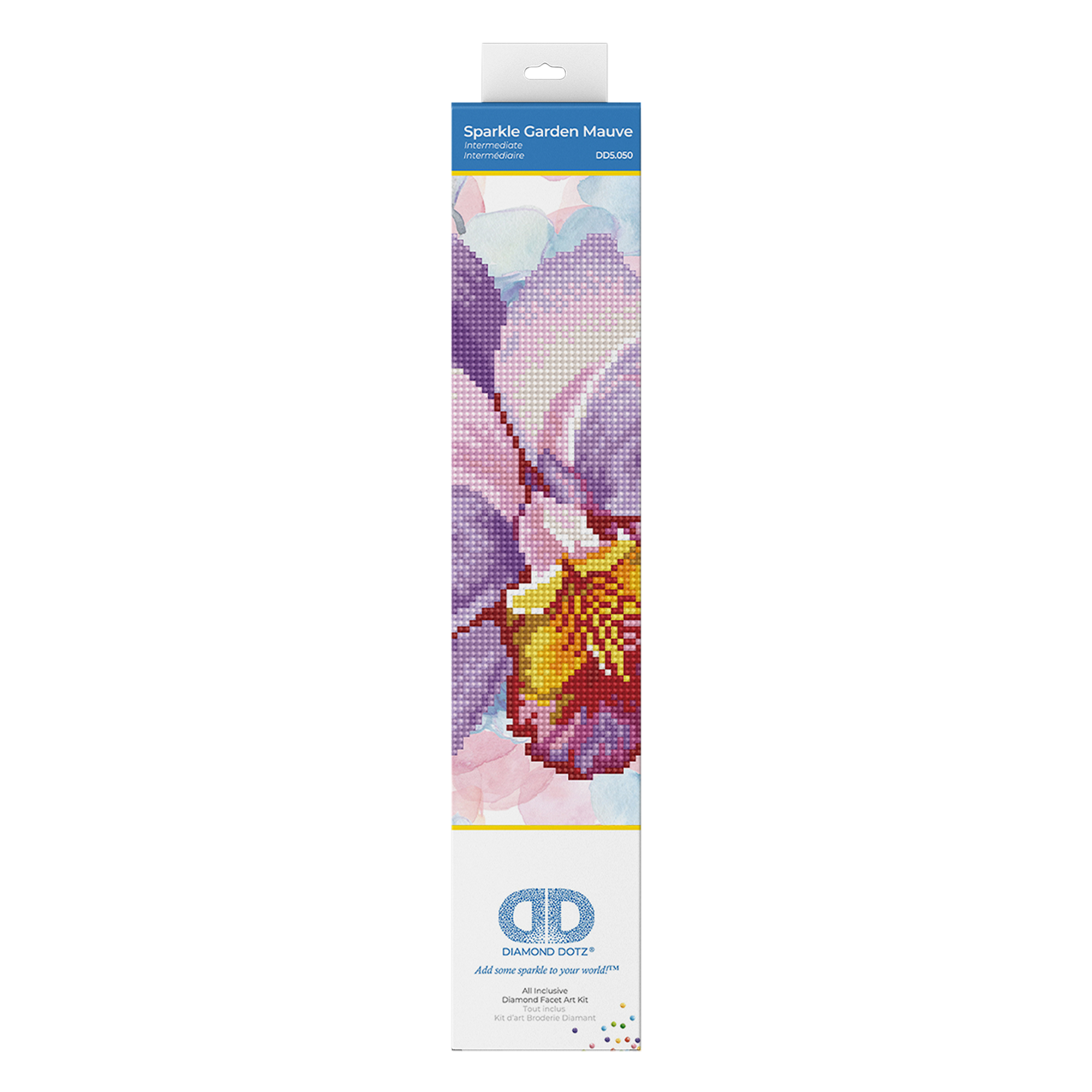 Sparkle Garden Mauve 30,5x30,5 DIAMOND DOTZ