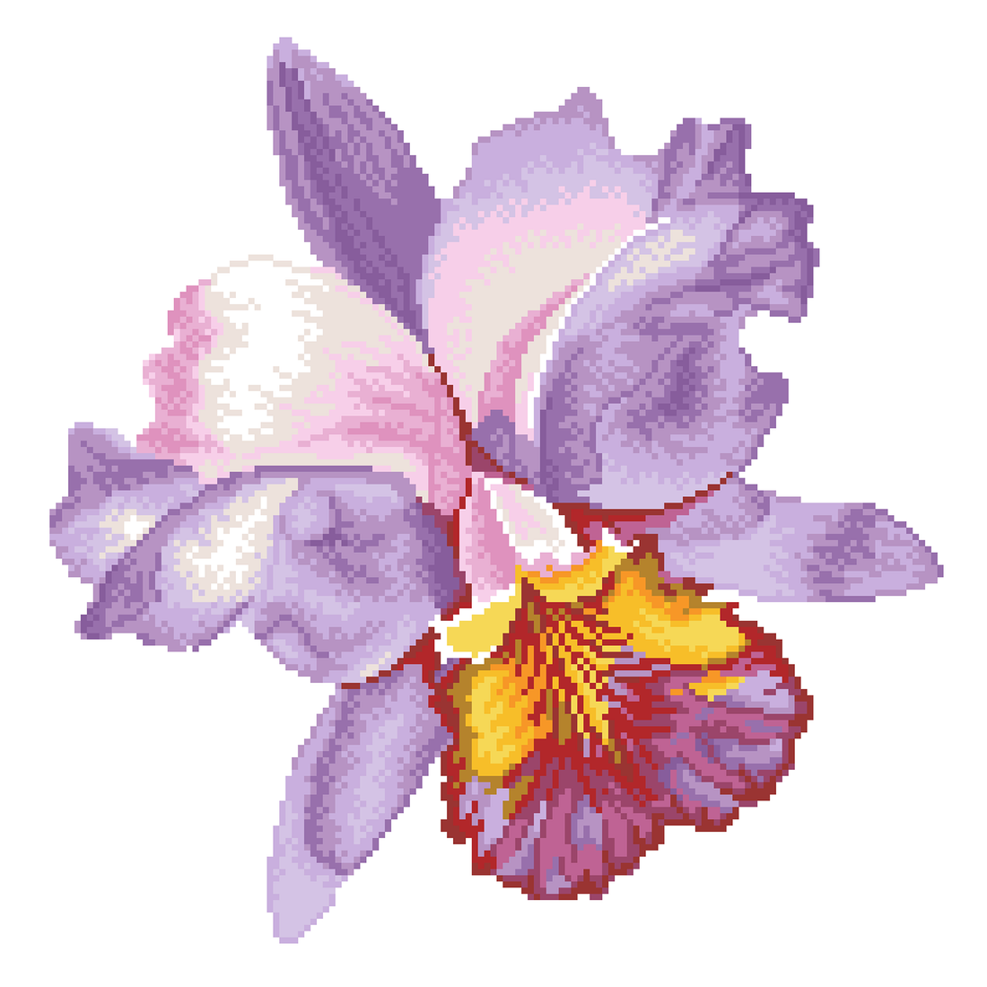 Sparkle Garden Mauve 30,5x30,5 DIAMOND DOTZ