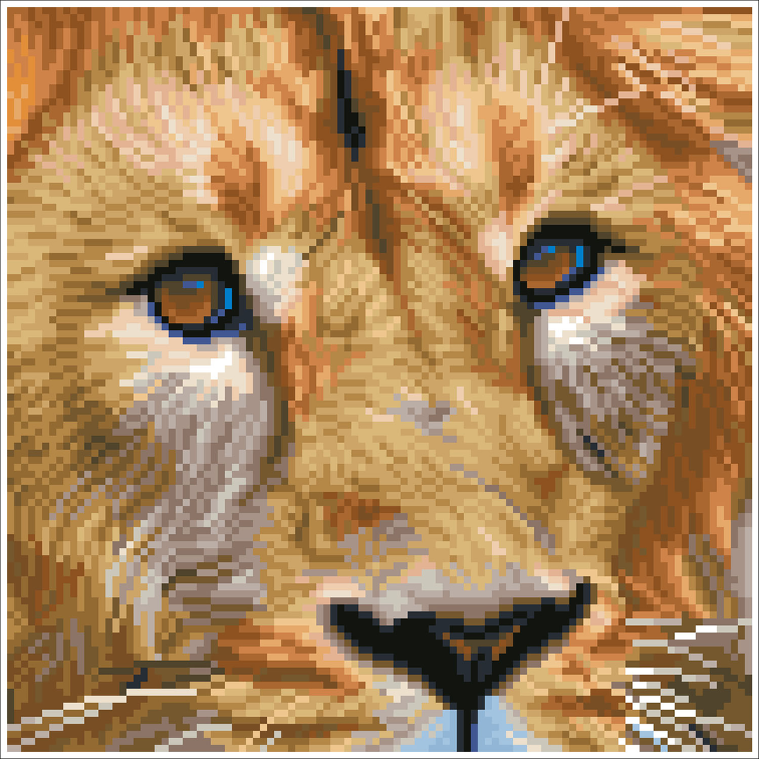 Serengeti Magic 38X38 DIAMOND DOTZ
