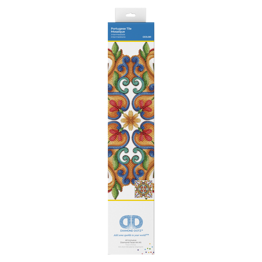 Portugese Tile 38.5x38.5 DIAMOND DOTZ