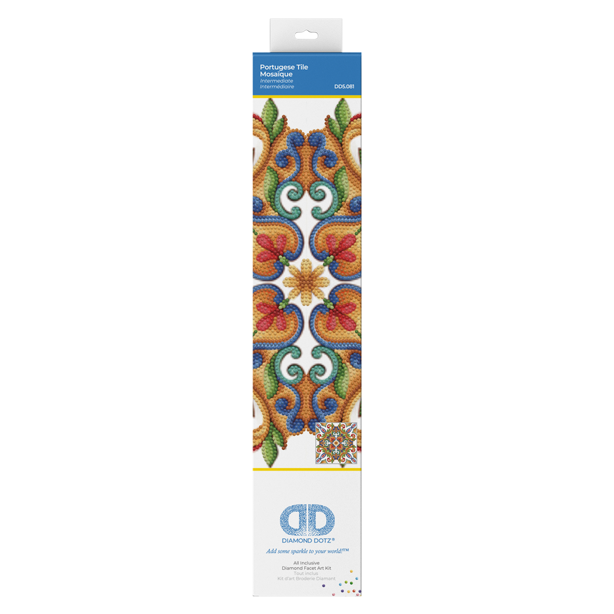 Portugese Tile 38.5x38.5 DIAMOND DOTZ